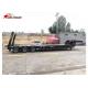 60-100 Tons Goosneck Hydraulic Low Bed Trailer 4mm Checked Steel Platform