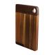 Rectangle Black Walnut Chopping Board 2.8cm Thickness 1.8kg Polyurethane Glue