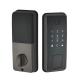 Silver Smart Deadbolt Door Lock RFID Card Fingerprint Door Lock