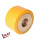 Reach Forklift Drive Wheel 100mm Polyurethane Wheels Yellow