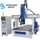 China Servo Motor 1325  woodworking Cnc Router Machine 4 Axis Engraving Machine 1300*2500*200mm