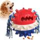 Leaky Food Ball Dog Puzzle Dog Squeaky Toy Molars Stick Plastic