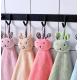 Square Bunny Hanging Hand Kitchen Wipe Cloth Towel Ultra Soft