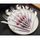 NC099 Elegant design Pink color handle Flatware Set  Stainless steel Cutlery