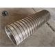 Cylindrical Ss304 316l Welded Wedge Wire Screen