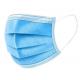 No Odor Disposable Earloop Face Mask Three Layer Folding Good Breathability