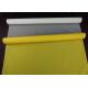 Plain Weave Screen Printing Mesh Material Silk Screen Mesh Roll White / Yellow Color