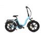 28km/H Lightweight Electric Folding Bike With 48V 13Ah Lithium Battery