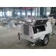 4kw to 15kw mobile trailer portable lighting tower generator