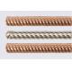 ASTM B111 C68700 / C44300 Seamless Rigid Corrugated Copper Tubing For Gas Lines