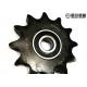 Customized High Speed Ball Bearing Idler Sprocket 60 Chain With Hardened Teeth