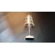 Nordic Diamond Bedroom Bar Restaurant Fixtures Charging Led Desk Lamp Night Lights crystal Acrylic Bedside Light Table Lamps