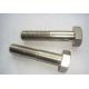 Half Thread Galvanized Hex Bolts Carbon Steel Material Grade 8.8 For Structures