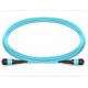 MM Cable  OM3 12 Fibers MPO/MTP Fiber Optic Patch Cord