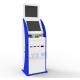 Customized Cash Payment Kiosk , Computer Enclosure Payment Machines