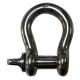 European Type Heavy Duty Bow Lifting Shackles Large Bow For Heavy Loads