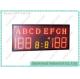 High School Sports Electronic Volleyball Scoreboard / Table Tennis Score Boards with Team Name and Red LED