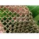 1.0x8mm Ring Chainmail Curtain Brass Material Metal In Sound Stage