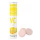 Skin Whitening Vitamin C Effervescent Tablets 500mg Lemon Flavor OEM Formulated