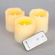safe ABS Rechargeable Flameless led candles for gifts and decoration
