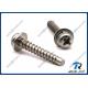 18-8/304 Stainless Philips Pan Head Trilobular Thread-forming Plastite Screw