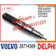 Common Rail Fuel Diesel Injector 20714369 BEBE4D06001 BEBE5D32001 85000496 E3.18  for VOL D16 US04 /  3144