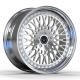 Polished 2 Piece Forged Wheels Aluminum Alloy Rims For Mercedes Benz C63 18 19 20