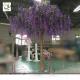 UVG WIS011 4 meters purple fake trees with silk wisteria flowers for party decoration