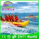 Summer Water Sports Banana Boat/cheap Inflatable Banana Boat for sale