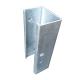 Road Traffic Safety Stainless Steel U Type Steel Fence Post for Highway Guardrail