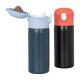 Finger Touch Open Thermos Bottle Double Wall Stainless Steel