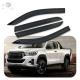 Automotive Window Vent Shades Double Cab For Toyota Hilux Revo Rocco 2015-2020