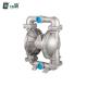 Metal Chemical Diaphragm Pump Air Driven 2" Stainless Steel Threaded
