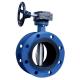 Manual Cast Iron NBR Butterfly Flange Valve For Water Supply And Drainage