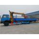 Dongfeng 6x4 8.5M Fence Truck With 10T Straight Arm XCMG Crane