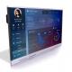 High Brightness Interactive Touch Screen Kiosk Full HD 1080P Resolution