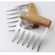 Bear Meat Claws Metal Pulled Pork  Barbecue Claws with Wooden Handle