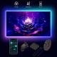 IP65 Waterproof RGB TV Backlight With USB Power Supply Music Sync Cuttable Design