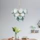 Postmodern glass chandelier living room simple and creative personality Diva Aqua Chandelier(WH-MI-196)