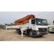 Actros 3341 Truck Mounted Boom Pump 287kw 9 Mpa Concrete Placing