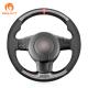 Carbon Soft Suede Steering Wheel Cover Wrap for Seat Leon 1P FR Cupra MK2 Ibiza 6L