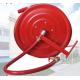 Red Fire Hose Reel And Cabinet Automatic / Manual Swinging Fire Fighting Hose Reel