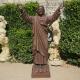 BLVE Bronze Jesus Statue Life Size Religious Western Copper Sculpture Figure Casting Outdoor Garden Church