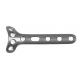 Small T Shaped Curved Orthopedic Locking Plate 1.8mm Thickness
