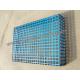 Square Hole Blue Perforated Metal Mesh Galvanized Steel Plate