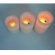 Realistic Laser Wax Flameless LED Candle Remote Control 3*AAA Batteries