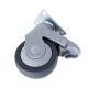 125MM Swivel TPR Caster Wheels For Medical Equipment Furniture Casters