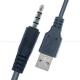 High Quality  USB  to 4 Poles 3.5mm AUX  Stereo Jack Adapter Cable