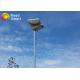 12v 30w Integrated Solar LED Street Light Panel Angle Rotating High Luminance