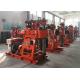 High Drilling Efficiency Water Well Rig Customized 180m Crawler Mounted
